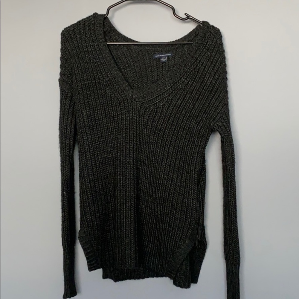 V neck Knit sweater